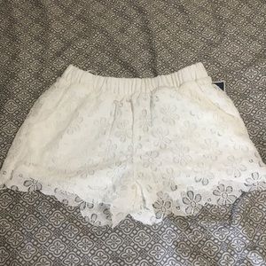 White shorts